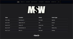 Desktop Screenshot of msw-dj.com